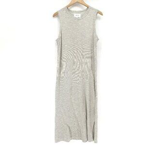 Current Elliott Black Striped Jersey Knit Casual Beach Small Maxi Tank Dress